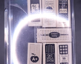 Stampin' UP! イッツ・ア・ラップ オケージョン ラバースタンプセット