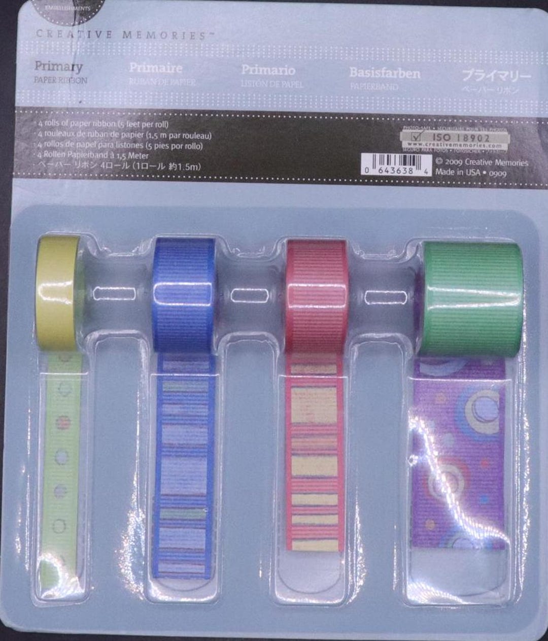 Primary Paper Ribbon by Creative Memories - Etsy