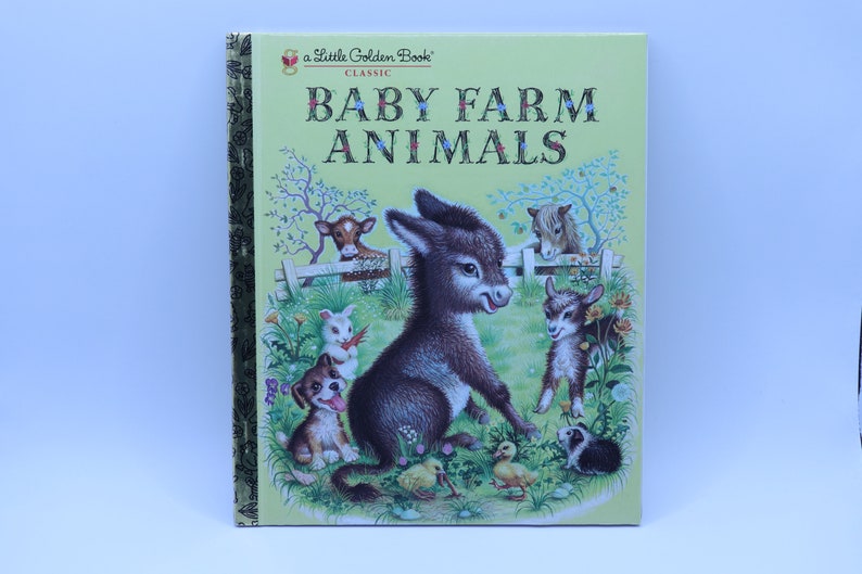 Little Golden Book: Baby Farm Animals - Etsy