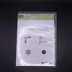 Stampin' UP! Set di timbri Dear Santa - Fuori produzione