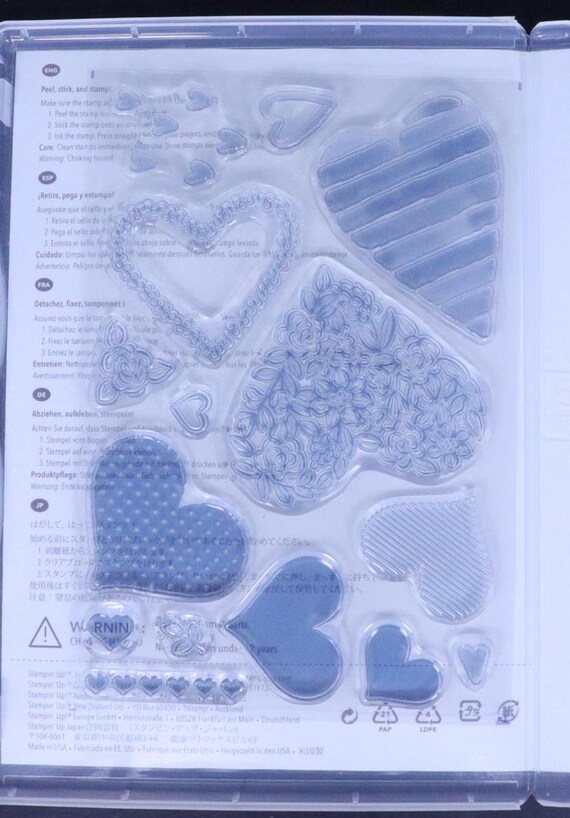 Stampin’up! スタンピンアップ ハート Stampin' Up! Heartfelt Heart to Heart Valentine | Stamps – n