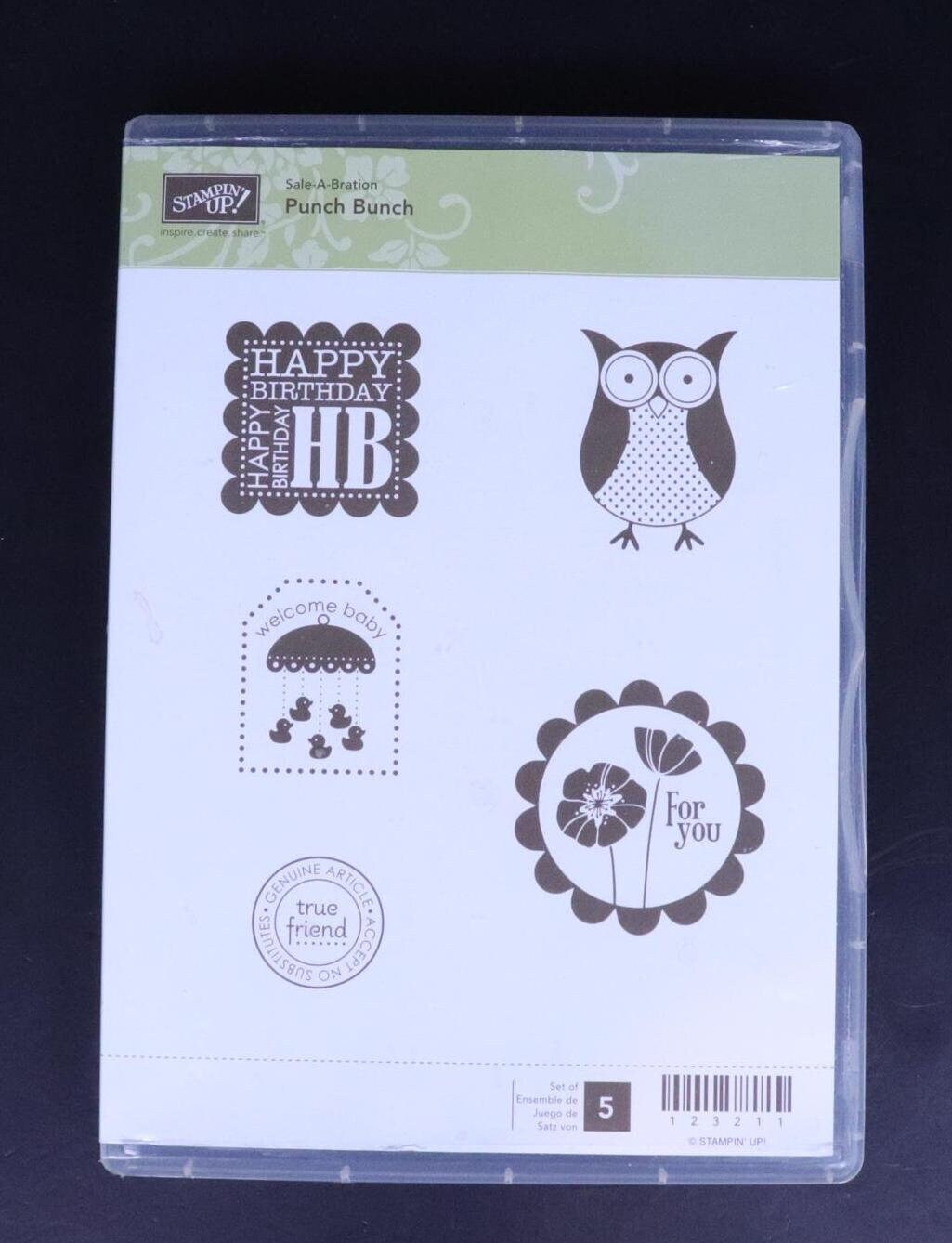 Punch Bunch Stamp Set From STAMPIN UP - Etsy