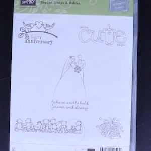 Lo mejor del juego de sellos Brides and Babies de STAMPIN UP