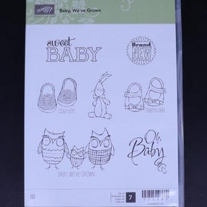 Juego de sellos Baby We've Grown de STAMPIN UP