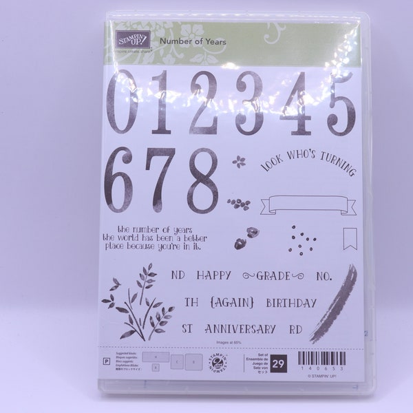 Choisissez votre coffret Stampin Up ! Jeux d'estampes