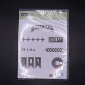 Stampin&#39; UP! Een banner kerststempelset