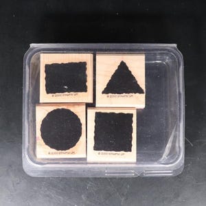 Stampin’ UP! Little Shapes Rubber Stamp Set - Retired