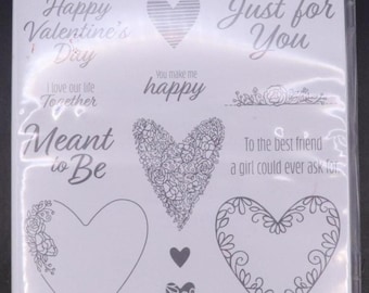 Stampin' UP! Meant to Be Stamp Set & Be Mine Stitched Framelits
