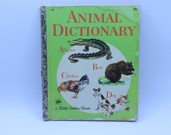 Little Golden Book: Animal Dictionary