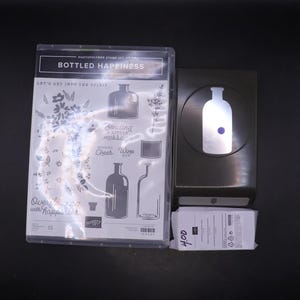 Juego de sellos y perforadores Bottled Happiness de STAMPIN UP
