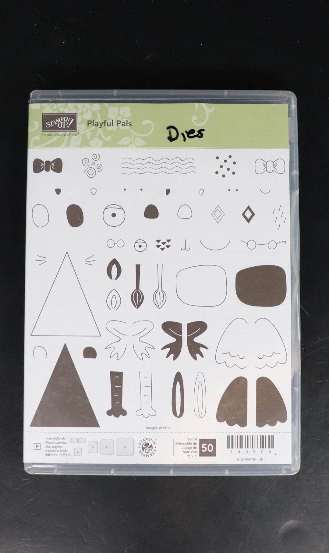 スタンピンアップ　Stampin'up Playful Pals セット STAMPIN UPのPlayful Palsスタンプ＆ダイセット - Etsy 日本