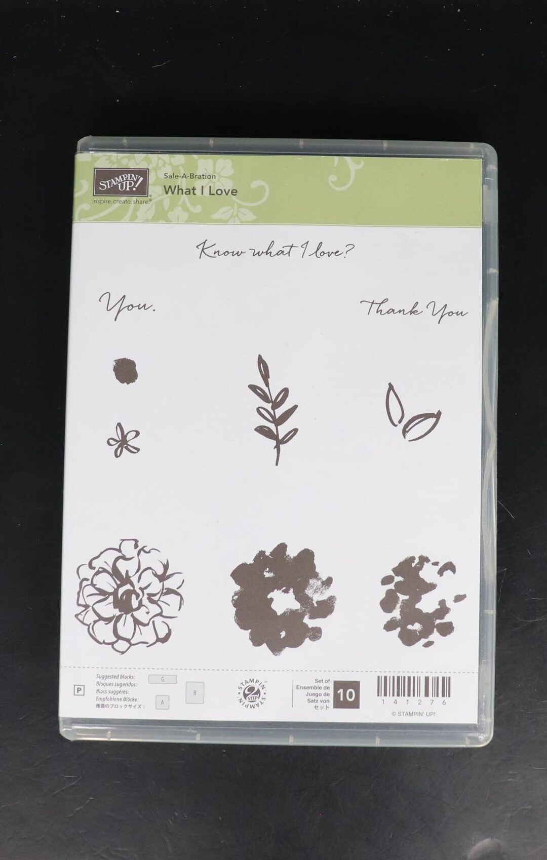 What I Love Stamp Set From STAMPIN UP - Etsy
