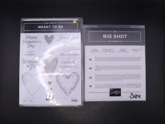 Stampin' UP! Meant to Be Stamp Set & Be Mine Stitched Framelits