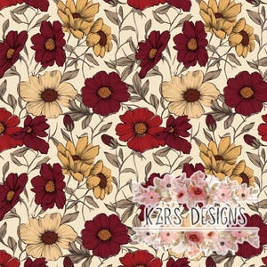 Vintage Floral Seamless File