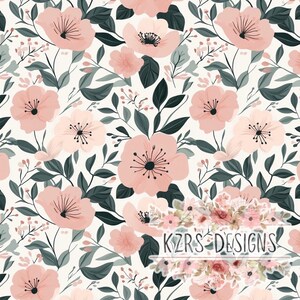 Pink Floral Seamless File