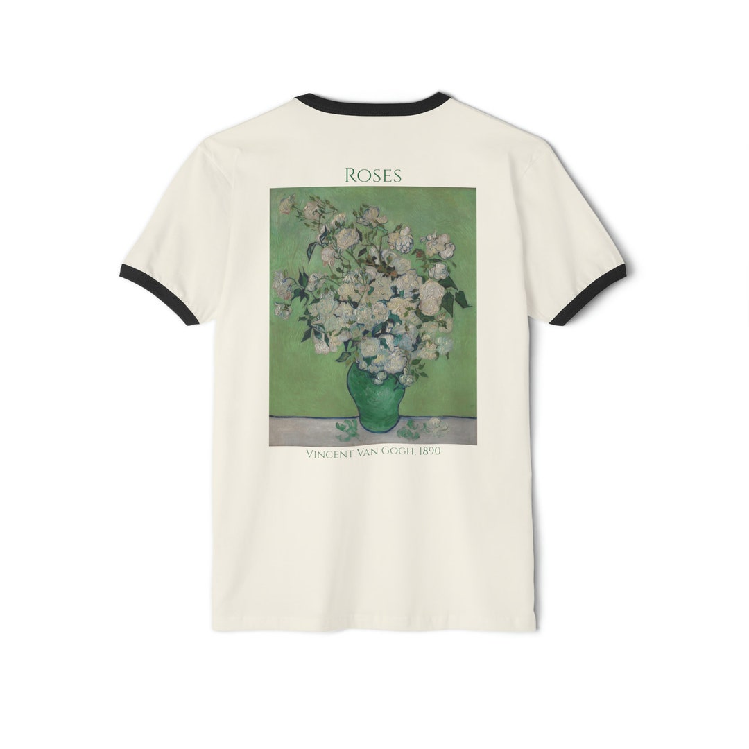 Van Gogh Roses T-shirt - Etsy