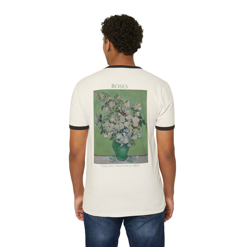 Van Gogh Roses T-shirt - Etsy