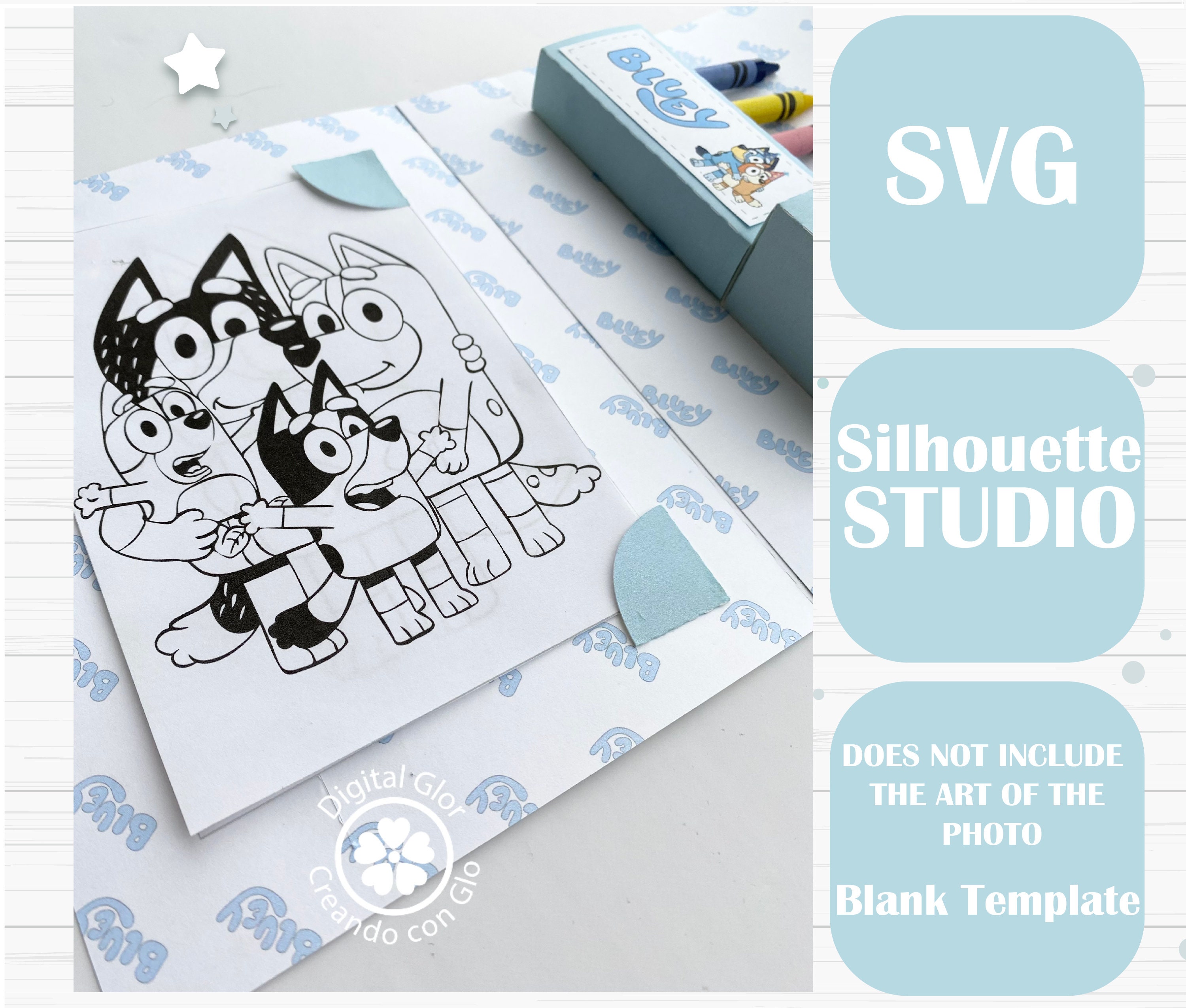 Coloring Suitcase Template
