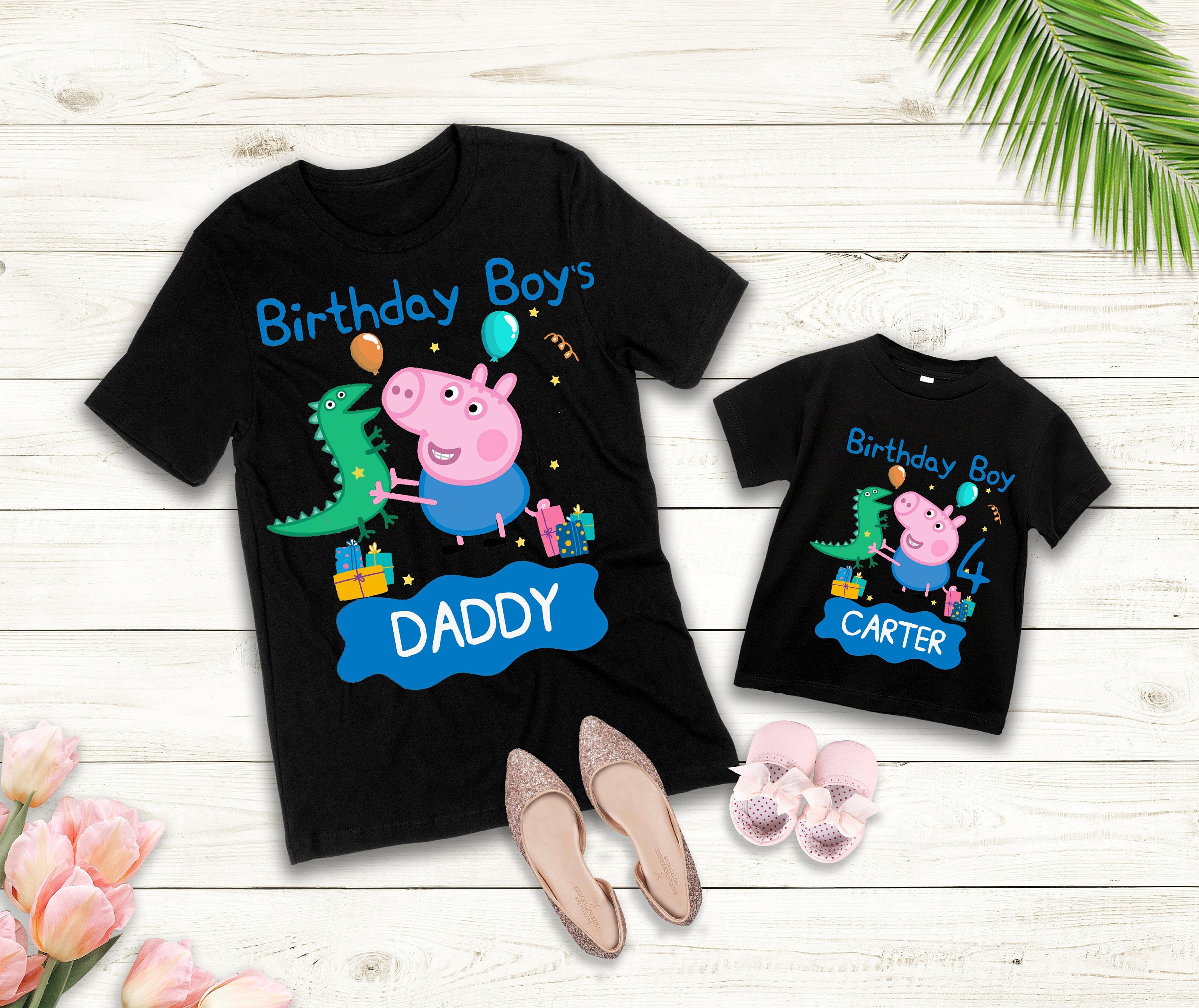 Peppa Pig Dad Shirt Etsy