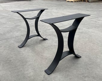 Golden Gate Style Steel Table Legs, Heavy Duty, USA Made