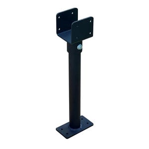 18in Roof Riser Bracket, Heavy Duty Steel, Fits 4x4, 4x6, 4x8 Wood ...