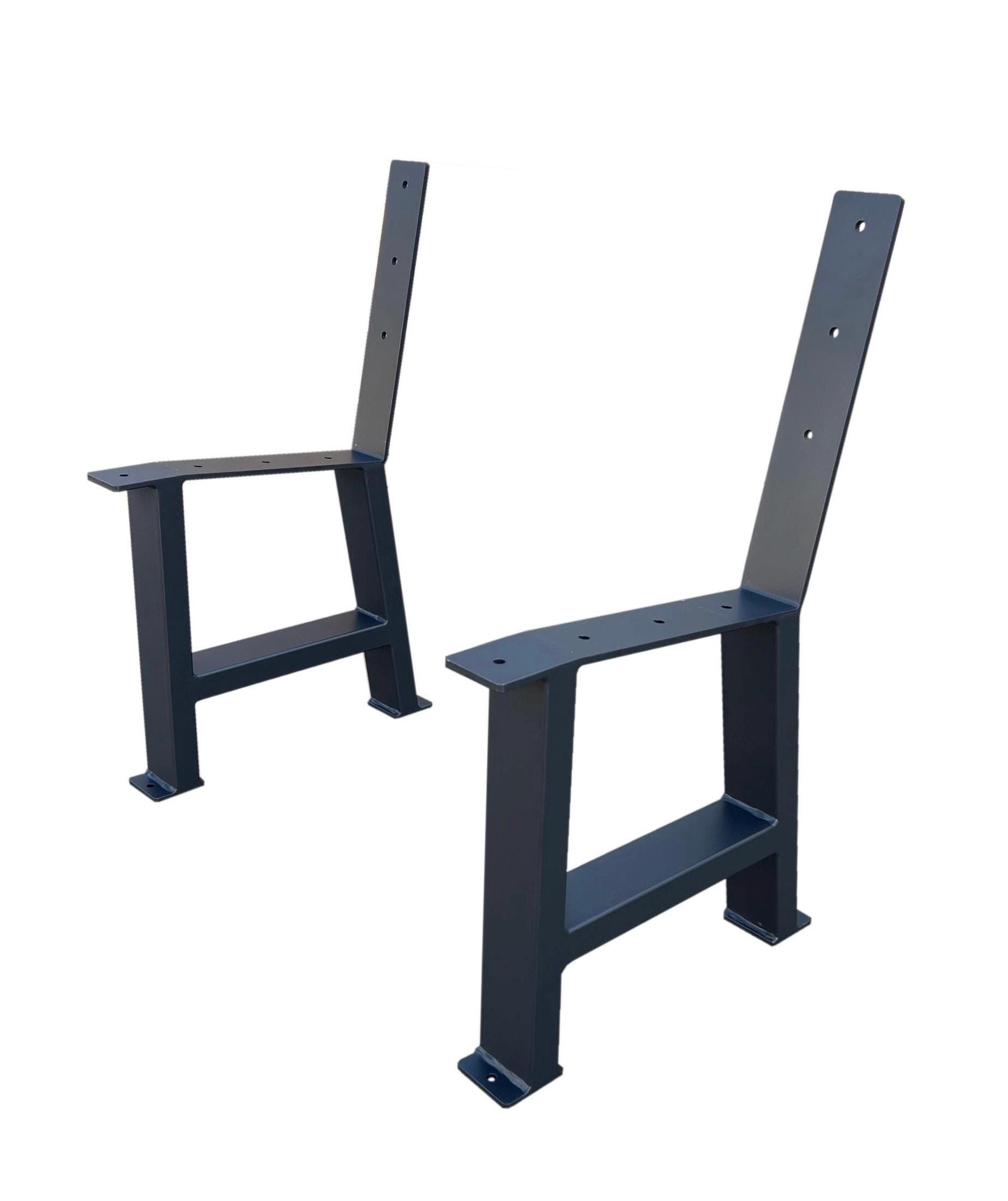 Steel Park Bench Legs: Heavy Duty Bolt-down Outdoor Bench - Etsy