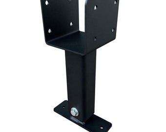 Adjustable Steel Pergola Roof Riser Bracket: 4x4 or 4x6 Beam