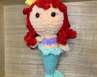 Crochet Ariel Doll