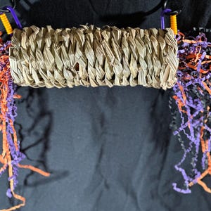 Halloween Bird Toy: Shreddable Seagrass Tunnel