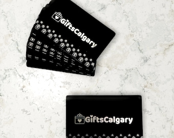 Cartes de visite personnalisées en aluminium noir, métal anodisé recto-verso
