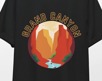 Grand Canyon National Park Unisex Jersey Short Sleeve Tee | Men's T-Shirt | Women's T-Shirt | National Park Series