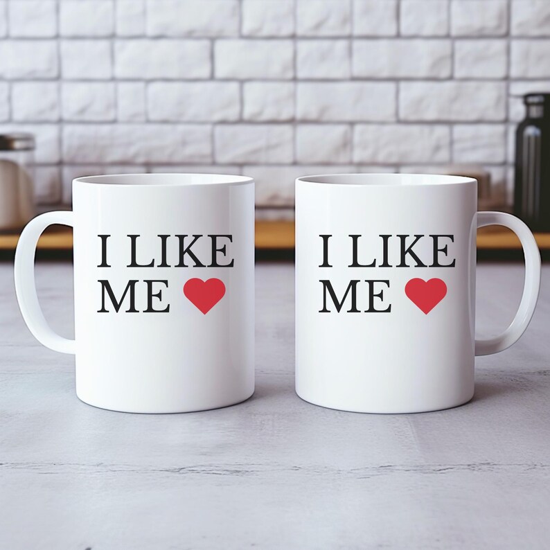 JAG GILLAR MIG HJÄRTA Kaffemugg | Deadpool & Wolverine Kaffemugg | Marvel Kaffemugg | Vit Keramisk Mugg (313 ml, 440 ml) bild 7