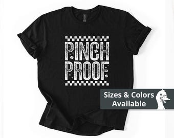 St Patrick Pinch Proof Shirt, grappig T-shirt St Paddys Day, Lucky Shamrock Irish Tee, outfit 17 maart
