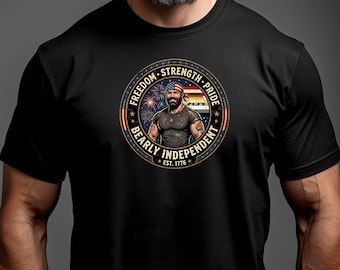 Gay Bear Pride Shirt, Unabhängigkeitstag-T-Shirt, LGBTQ Geschenk