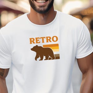 Retro Gay Bear Pride T-Shirt: Vintage Bear Flag LGBTQ+ Shirt