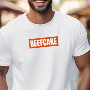 Beefcake Gay Bear T-Shirt: Funny LGBTQ Pride Apparel