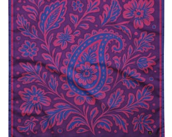 Lesbian Paisly All-Over Print Bandana, Polyester LGBTQ Gift