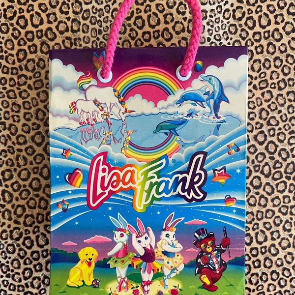 Vintage Lisa Frank Gift Bag