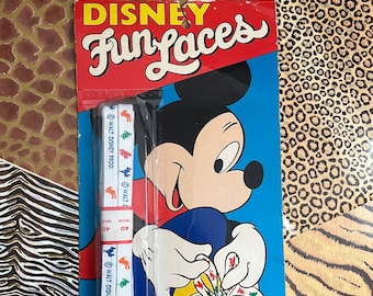 Vintage Mickey Fun Laces