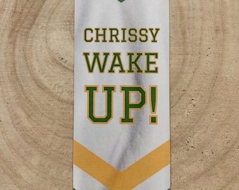 Chrissy Wake Up! Bookmark | Stranger Things Inspired Design | Bookish / Bookworm Gift | Handmade Digital Art