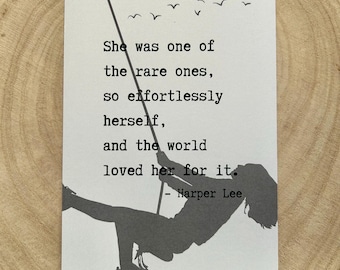 To Kill a Mockingbird Postcard Print | Harper Lee Inspired Design | Bookish / Bookworm Gift | Handmade Digital Art
