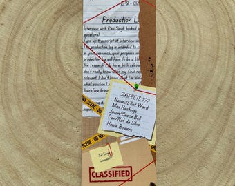 A Good Girl's Guide To Murder Inspired Bookmark | Bookish / Bookworm Gift | Handmade Digital Art