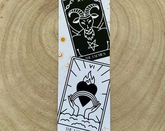 Enemies to Lovers Bookmark | Bookish / Bookworm Gift | Handmade Digital Art