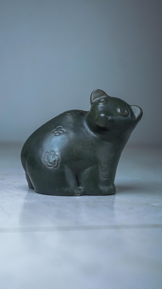 Buy Stig Lindberg Gustavsberg Vintage Stoneware Figurine - Zoo