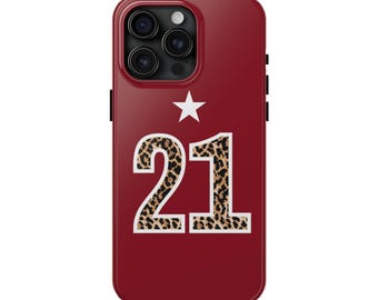 チータープリントY2KジャージスタイルiPhoneケース