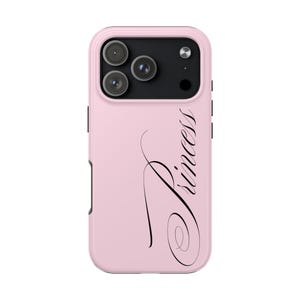 Princess Aesthetic Pink iPhone 17 Pro Max Hülle, zierliche, weiche Mädchen Handyhülle, Clean Girl Pinkcore Accessoire