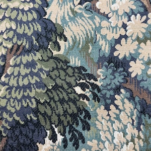 Forest Tapestry Fabric Yardage Bulk Verdure Tapestry Style Wholesale Fabric Discount Green Brown Patterned Somerset Print Upholstery Textile image 7