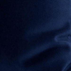 Dark Blue Cotton Velvet Fabric Upholstery Drapery Navy Velveteen Material Midnight Velvet Indigo Textile Sapphire Soft Velvet Fabric by Yard