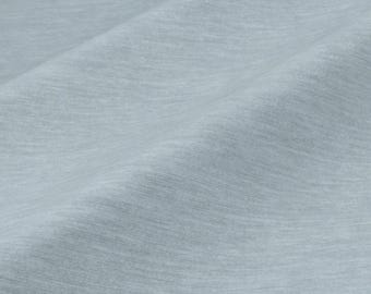 Soft Blue Chenille Fabric By Yard Heavy Upholstery Material Soft Textured Finish Luxury Home Decor Textile For Sofa Chair Cushion Ottoman