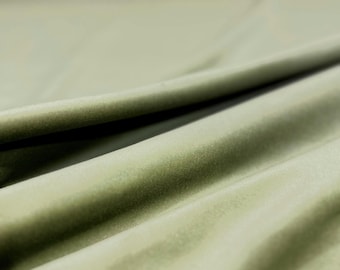 Sage Green Cotton Velvet Fabric by Yard Cotton Velveteen Textile Light Green Home Decor Craft Spring Pillow DIY Material Sage Meadow Velvet